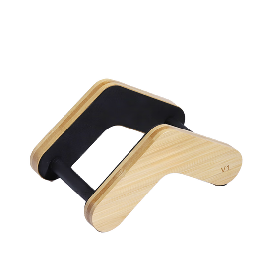 ENO Portable Guitar Placement Stand Wood Guitar Soule de guitare Folk Stand de guitare Vertical Stand Classic Ukulele Stand Portable Classic Guitar Stand V1 Moyenne Taille