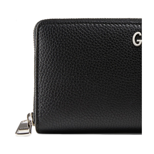 Gucci (GUCCI) Gucci men's bag black leather long zipper wallet wallet 473928 A7M0N 1000 purchasing agent
