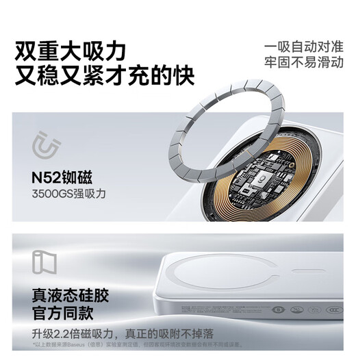 Basis [3C -Zertifizierung] Magnetic Power Bank Magsafe Wireless 22,5W schnelles laden mobiles Netzteil 10000 Ma für Apple 16/15/14 Huawei Xiaomi Mobiltelefon geeignet