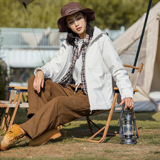 Woodpecker (Tucano) plus veste intégrée en velours pour femmes, veste de veste de veste de ventre de coquille à coque douce 9930S-2