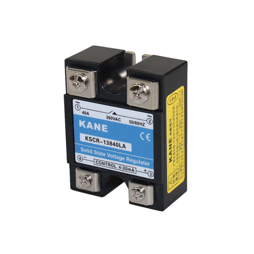 Single-phase solid-state voltage regulator VA/VD SSR relay voltage regulation module 4-20MA/0-10V potentiometer control current 4-20mA control 60A
