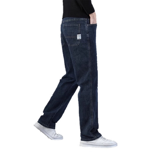 Jeep Spirit Genuine Jeep Jeans de gama alta para hombres Straight 2025 Summer Fino Estilo delgado Versátiles de primavera casual y estilo otoño para hombres 702 Ceniza Tamaño regular 28 Circunferencia de cintura 2 pies 1 adecuado para alrededor de 90-100 Jin [Jin equivale a 0.5 kg]