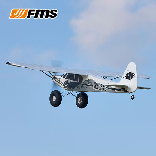Modèle FMS Aircraft 1300 mm PA18 Machine d'entraînement de l'hélice de l'alle
