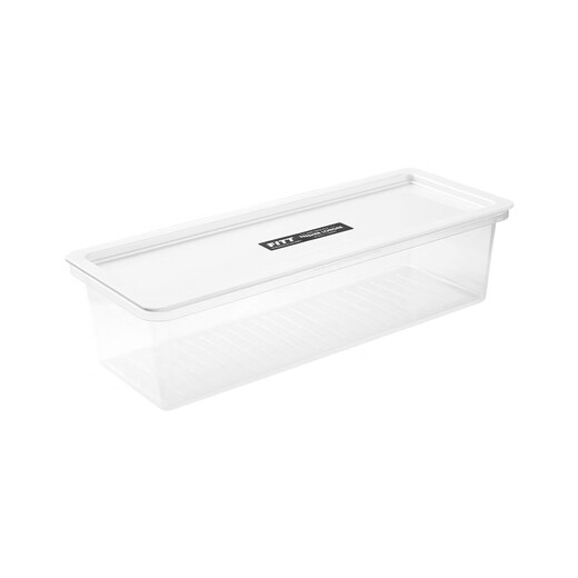 Baijie Noodle Storage Box Fresh Cake Kitchen Grain Noodle Storage Tank Food-grade Sealed Can Rectangular 2 Pack