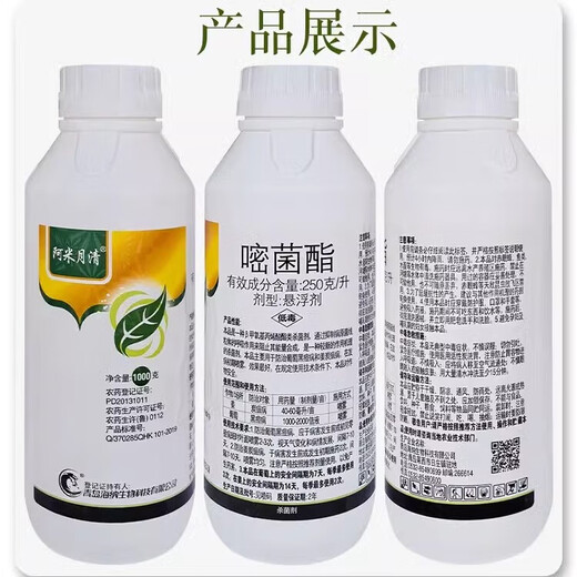 Azoxystrobin, ginger, cucumber, watermelon, anthracnose, powdery mildew, rust, pesticide, fungicide, Amicida 1000g