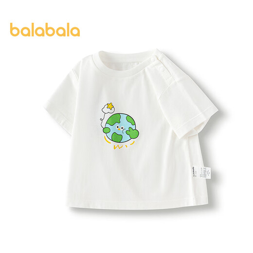Balabala baby t-shirt baby tops girls clothes boys short sleeves 2025 summer clothes cute and cute 209225117203
