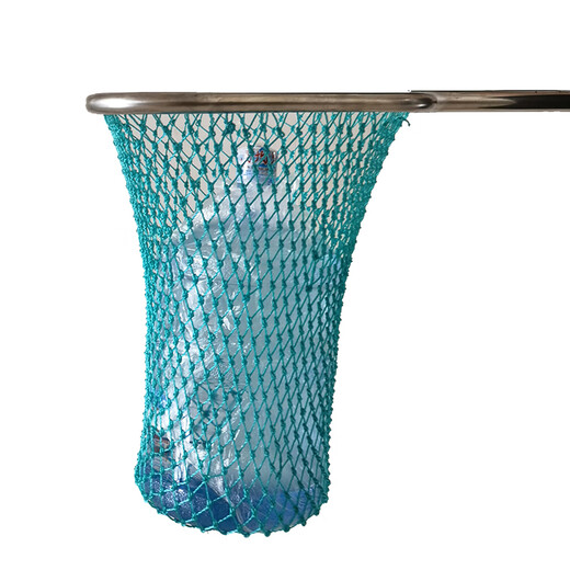 Yuxiyuan big fish copy net thickened and thickened stainless steel fishing net herring net fishing aquaculture wholesale fishing gear complete set 1.2m 48cm total length 1.6m with 39 strands thickened net