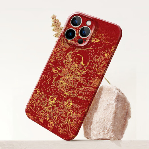 Ruihuan Bai Lei Sheng Puhua Tianzun neuer chinesischer Stil anwendbarer Apple 16Promax Mobile Case Männer und Frauen Neues iPhone 14 Film Shell Mate60 Xiaomi 15 Chinesische Stil 13 Simple Road Series 12 Film Shell Soft Shell-B12398 iPhone 16plus