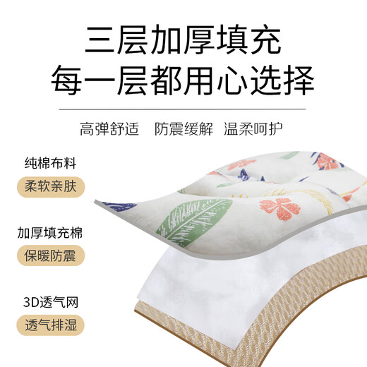 KEDT baby stroller cushion cushion baby walking artifact cotton cushion all seasons universal autumn and winter warm baby dining chair cushion Wizard of Oz