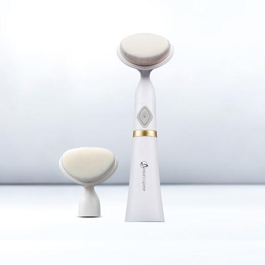 Marcopele Gesichtswaschartefakt, elektrisches Gesichtsreinigungsinstrument, Gesichtswaschinstrument, Unisex-Reinigungsbürste, entfernt Make-up, Tiefenreinigung, Gesichtsgeschenk, praktisches Damen-Gesichtswaschinstrument, elektrisches Gesichtswaschinstrument, Sonic-Gesichtsreinigungsinstrument, 1 Maschine, 2 Köpfe, Reisepaket