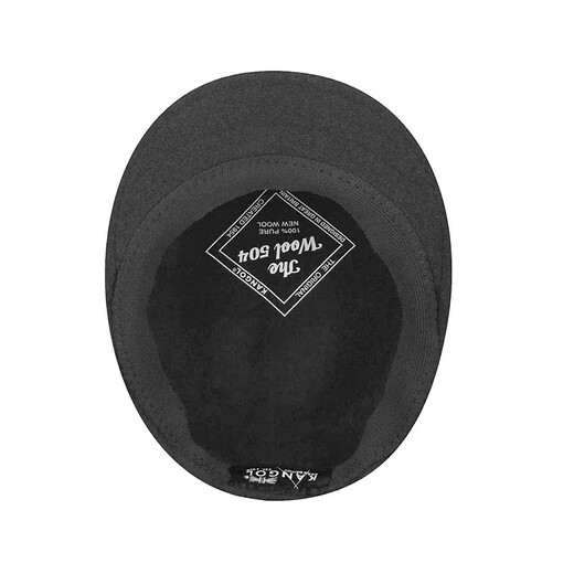 KANGOL Kangaroo 504 Star Style Couple Style Wool Beret 0258BC M Black