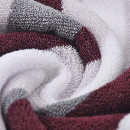 Shantou Lincun towel pure cotton face wash household soft absorbent lint-free hotel shower men and women adult thickened cotton face towel 2 pieces Gentleman Series 100% cotton 75x35cm