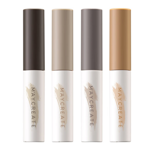 MAYCREATE Glow Shaping Eyebrow Cream 02 Light Brown Eyebrow Powder Pencil, Long-lasting, Waterproof and Non-smudged, Lightly Colored and Quick-drying 4.8g