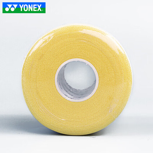 尤尼克斯（YONEX）专业羽毛球拍缓震膜网球拍减震膜缓冲膜打底膜吸汗手胶缠带AC013 AC013减震膜-黄色