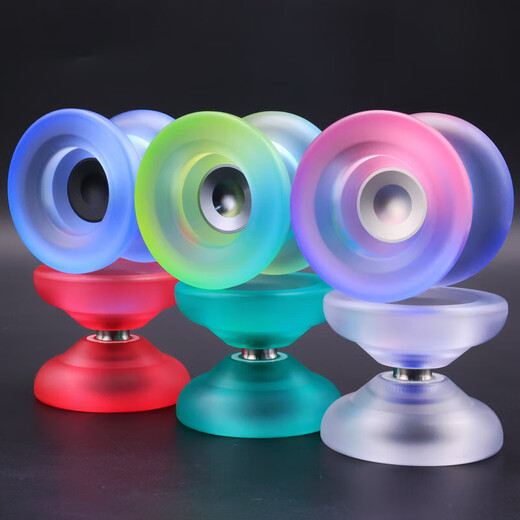 专业进阶 悠悠球H01云顶 高级数控PC竞技比赛溜溜球鬼手magicyoyo 冰雪色 - 白中心