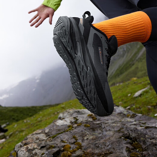 361 Men's Sports Shoes Rain Screen Winter Waterproof and Velvet Off-Road Mountaineering Running Shoes for Men 672442220B-2