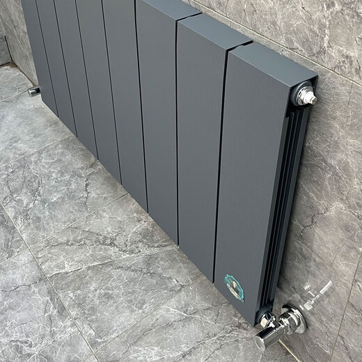 Pinshang copper-aluminum composite heating art radiator copper-aluminum composite radiator radiator matt white (single piece price, starting price of three pieces) height 0.6 meters