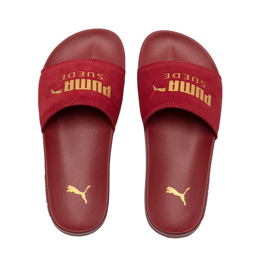 Puma (Puma) zapatillas para hombres y zapatos para hombres. Nuevos zapatos deportivos informales de verano zapatos de pareja transpirables. Sandalias de piel en casa. 398678-04 35.5