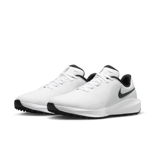 Nike (NIKE) official INFINITY G men's and women's golf shoes summer couple's light sports FN0555 100 white/black/white gold 42

