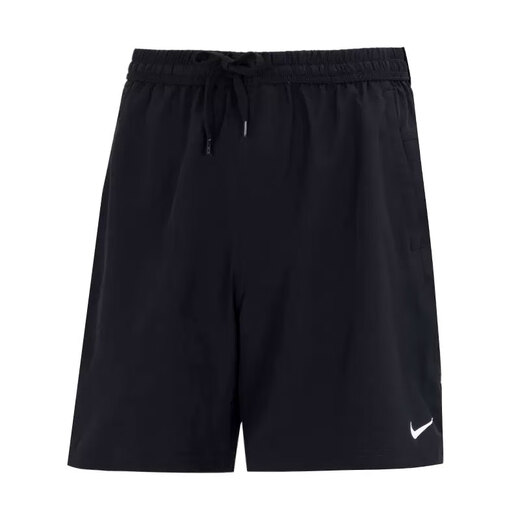 耐克（NIKE）短裤男裤2025夏季运动裤宽松透气休闲裤宽松梭织五分裤篮球裤外穿 速干DV9858-010黑色 2XL 推荐180-190斤