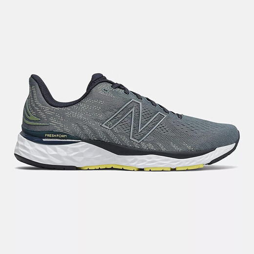 NEW BALANCE新百伦 Fresh Foam 880v11男士轻便减震透气耐磨跑步鞋 灰色M880T11 40.5 标准/us7.5