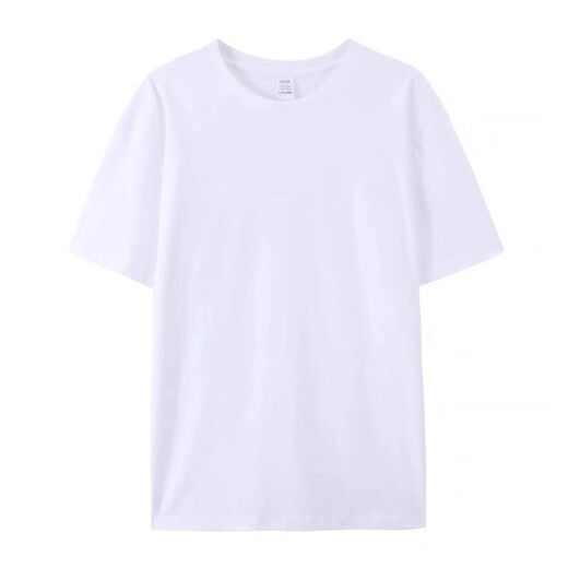 
New Women's T-shirt Short-sleeved Loose Large Size Student Round Neck Print White Women's Slim Top Short-sleeved T-shirt 1047 M 85-95