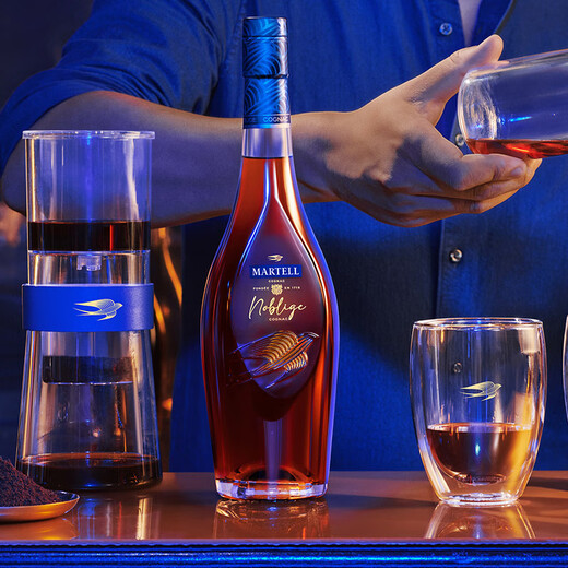马爹利(Martell)名士VSOP干邑白兰地700mL 保乐力加洋酒法国进口 送礼 单支 700mL 1瓶