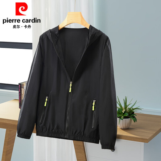 Pierre cardin summer 2025 light and light breathable versatile sun protection clothes for women loose and larger size purple-proof. Outer jacket ZB1355 blue 4XL 155-179