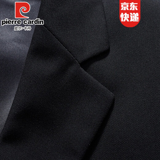 Pier Cardan Suit en trois pièces Professional Portage Formal de style coréen Suit mince Blazer Groom's Mariage Graduation Robe Black 2 Button Costume + pantalon + Viette + chemise 2xl