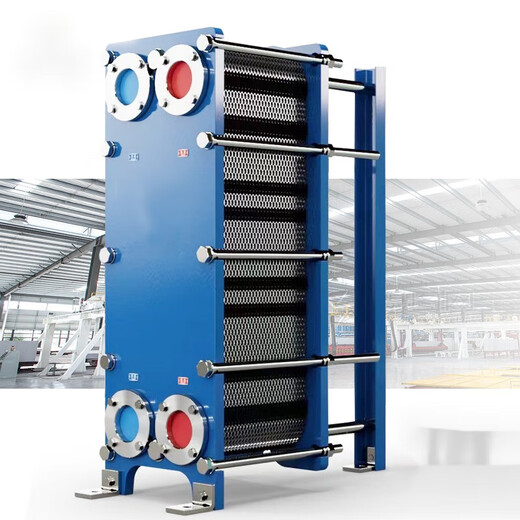 Plate heat exchanger titanium plate plate sealing strip cold and heat exchanger oil water cooler heating bath stainless steel WL5-6