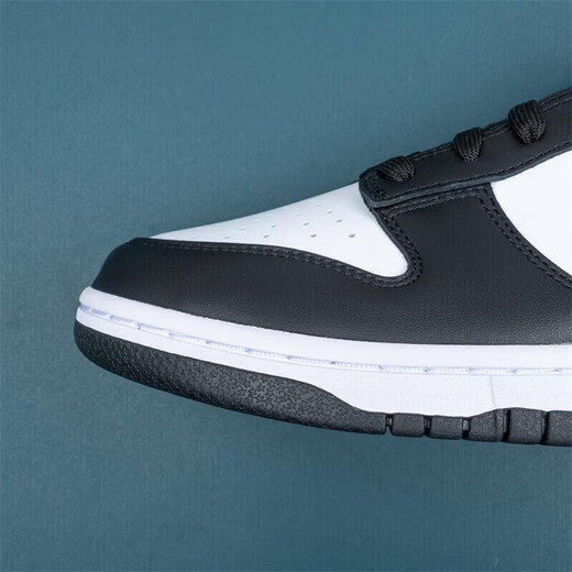 IRTMDunk Low White/Black Black and White Panda Low Top Men's and Women's Casual Sports Board Shoes Children's Sports Shoes DD1391-104 White Purple 36