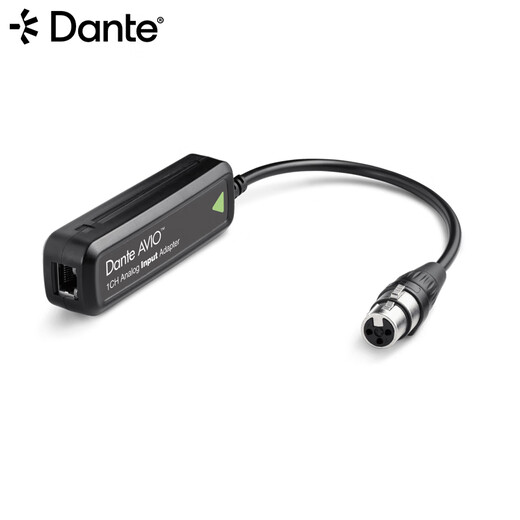 DANTE BY AUDINATE AVIO analog audio to Dante adapter Internet of Everything plug and play digital audio digital-to-analog converter ADP-DAO-AU-0X1