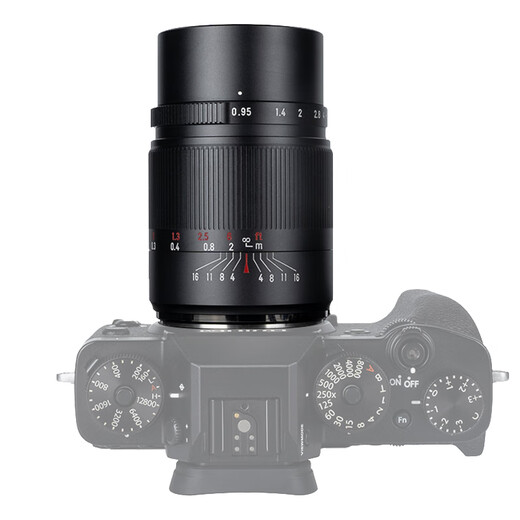 Seven Craftsmen Panasonic Olympus m43 mount fixed focus lens black 25mm f0.95 large aperture wide-angle lens humanistic half-frame mirrorless camera lens