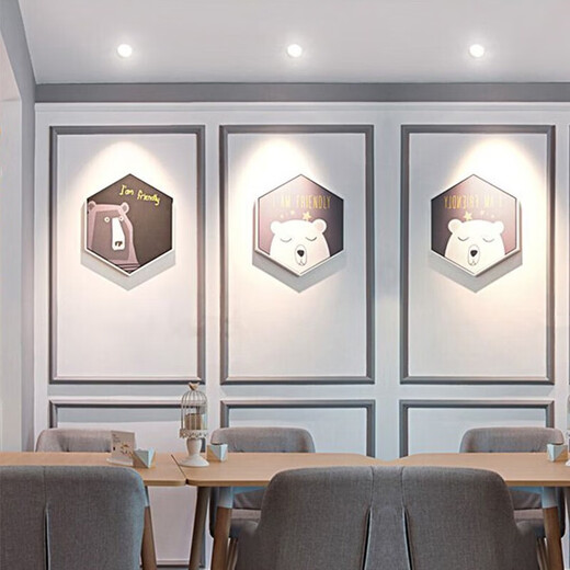 Foshan Lighting (FSL) led spotlight ceiling light COB lamp bead angle adjustable background wall exhibition hall lighting deep anti-glare spotlight COB lamp bead opening 9.5cm 9W warm white light 4000K