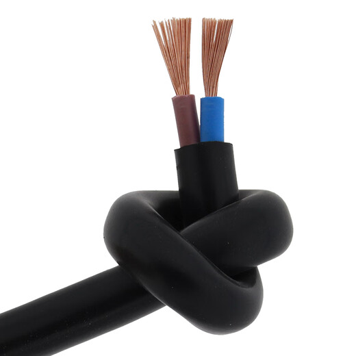 
Miaopu Le cable wire 2 core 3 core sheathed wire 15254 square beef tendon waterproof and anti-freeze soft power cord pure copper 3 core 1 point 5 square 1 meter