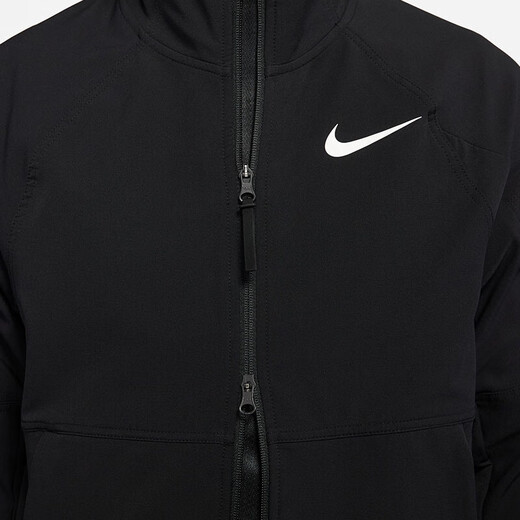NIKE Men's Spring and Autumn Hooded Jacket Casual Sports Trendy Versatile DQ6594-010 Black L