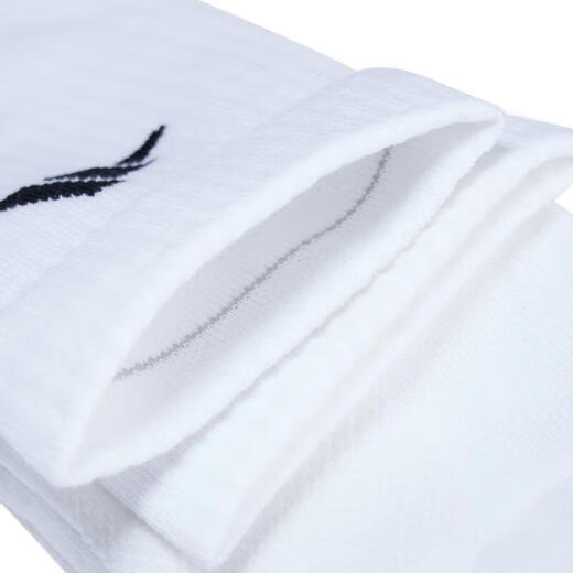 ADIDAS Adidas Sports Socks Men's Socks Women's Socks New Casual Socks Three-pair Pack Running Training Socks JC9272 JC9273 White/Triple-pair Pack M[40-42]