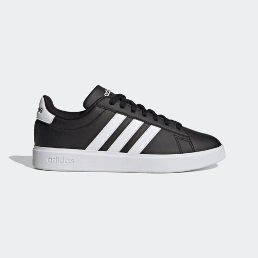 阿迪达斯（adidas）三条纹板鞋男女鞋2025夏季新款经典低帮运动鞋复古轻便学生休闲鞋 GW9196黑色 37 (230mm)