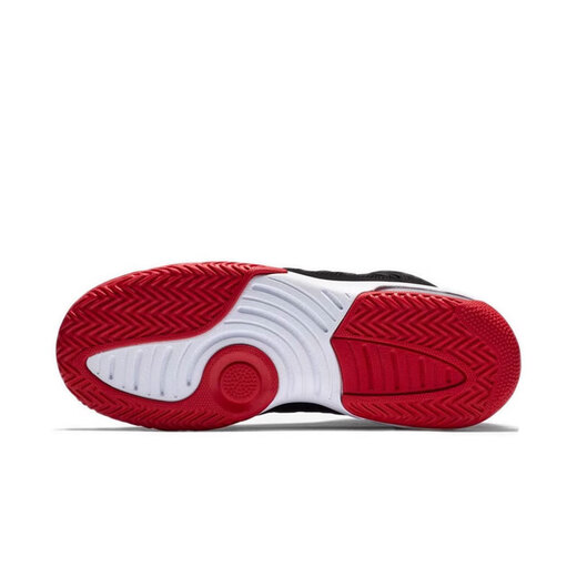 耐克（NIKE）女鞋Air Jordan大童鞋Max Aura 小康扣休闲缓震篮球鞋运动鞋 AQ9214-006黑红 35.5