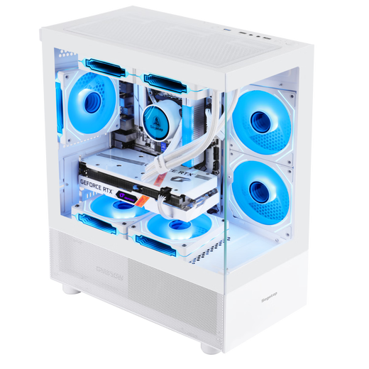 Xingu (segotep) Chassis Panoramic Sea View Room Column-less Chassis Computer Chassis Desktop Endless Pro+ Tempered Glass Side Transmission/E-ATX Motherboard Position/Support 360 Water Cooling Position Endless 240 Haoyue White Youth Edition Single Chassis Standard Edition