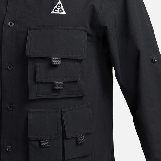 Nike (NIKE) ACG Outdoor Commuter Work Installation Multi-Pocket Sports and Casual Shirt DN3937-010 S