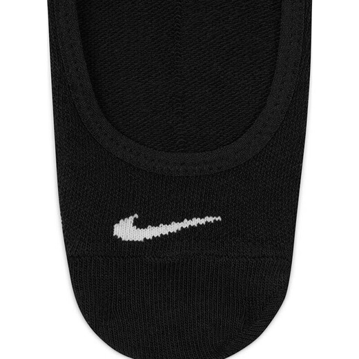 Nike (NIKE) socks for men and women, sweat-absorbent and breathable sports socks, three pairs of boat socks SX4863-010 black S