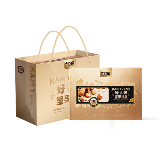 甘源坚果炒货零食水果干礼盒装每日坚果独立包装中秋节送礼送长辈礼盒 幸福好味礼坚果礼盒1517g