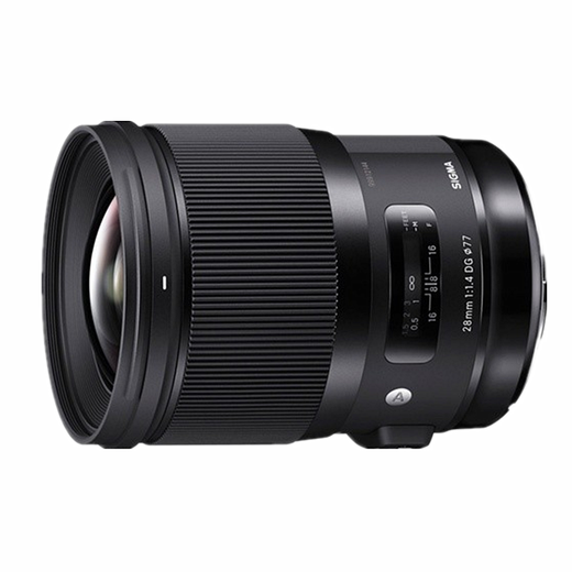 SIGMA Art 28mm F1.4 DG HSM Art series constant large aperture wide-angle fixed focus lens Canon port