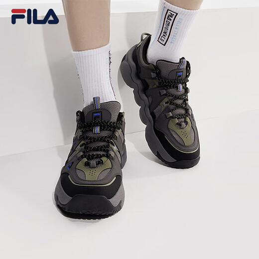FILA Panini official men's shoes retro sports shoes basketball shoes autumn casual shoes bread shoes dad shoes