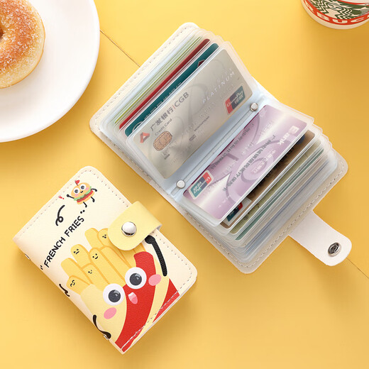 Maiweini Maimen Card Pack große Kapazität Multi-Card-Karten-Pack-Karten-Karten-Karten-Karten-Studenten Männer und Frauen Identitätsmünzen Brieftaschen-Zertifikat Pack Cartoon Maimen-Mm [20 Karten]