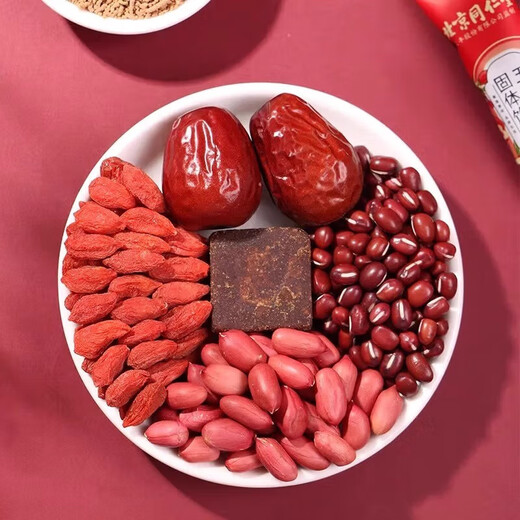Beijing Tongrentang donkey-hide gelatin red dates Wuhong soup 150g (5g*30 bags) brown sugar peanuts, wolfberry, red dates, red bean powder bag soaked in combination with soup buns