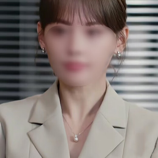 Fat Donglai quality Princess Diana pearl necklace silver Shijia Zhenduo Ma'ao white pendant for women 2024 new niche clavicle package titanium steel 10mm pearl white necklace + ears