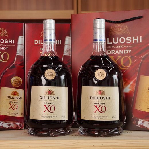 
Tiloss Wine XO Brandy 1L Pack French Original Bottle Original Imported Wine Gift 40 Degree Cognac Taste 1L 1 Bottle