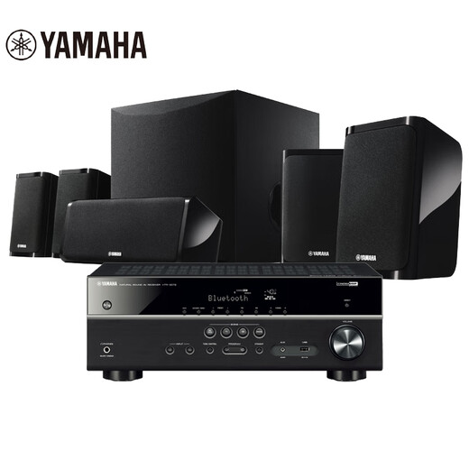 
Yamaha HTR-3072+NS-P41 Audio Speaker 5.1 Satellite Home Theater AV Amplifier Speaker Set Dolby DTS Bluetooth USB Audio